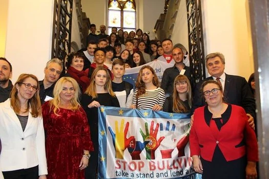 Wizyta nauczycieli i uczniów z zagranicy w Polsce.