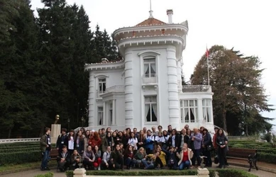 Uczestnicy programu Erasmus z SP 2 w Turcji