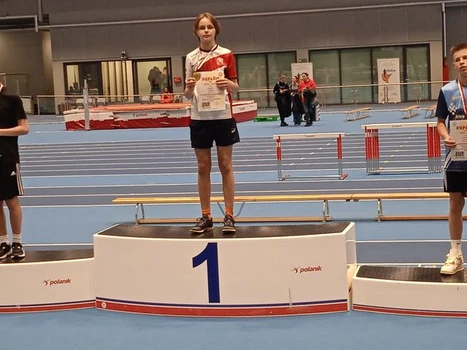 Ernest Kubala na podium