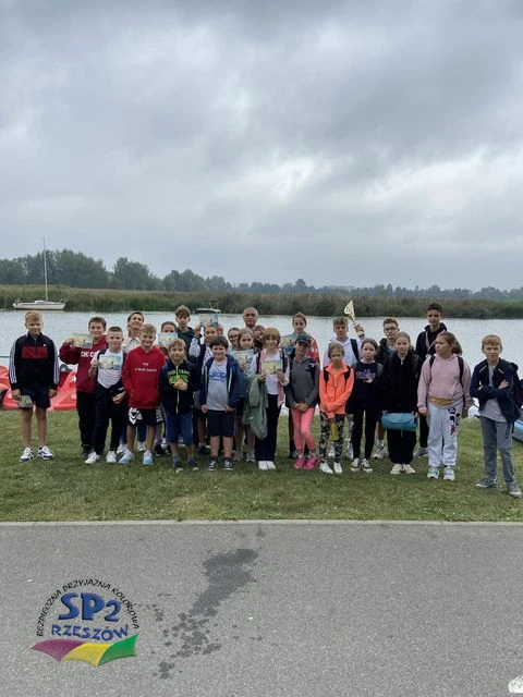 Drużyny z naszej szkoły nad zalewem