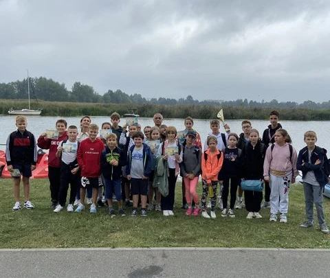 Drużyny z naszej szkoły nad zalewem