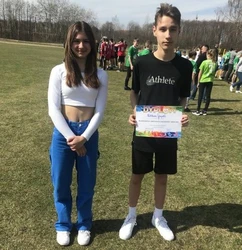 Lekkoatleci z Regionalnych Igrzysk Młodzieży Szkolnej.